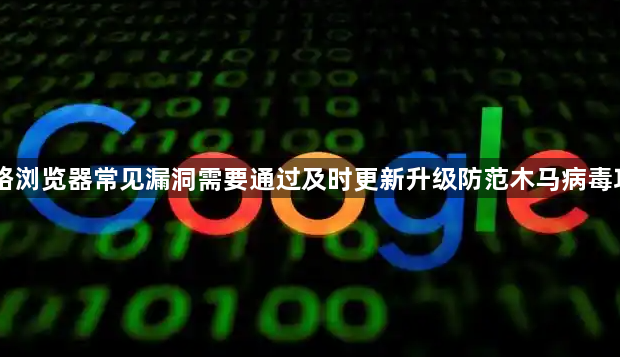 网络浏览器常见漏洞需要通过及时更新升级防范木马病毒攻击1