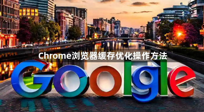Chrome浏览器缓存优化操作方法1