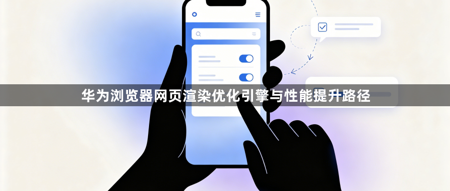 华为浏览器网页渲染优化引擎与性能提升路径1