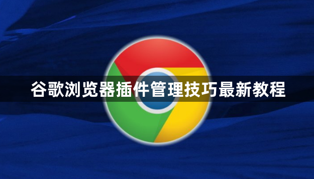 谷歌浏览器插件管理技巧最新教程1