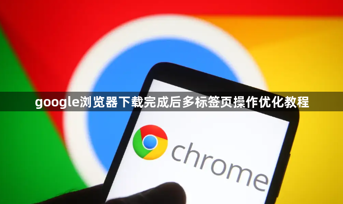 google浏览器下载完成后多标签页操作优化教程1