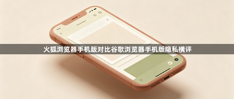 火狐浏览器手机版对比谷歌浏览器手机版隐私横评1
