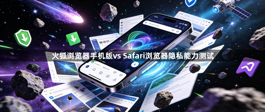火狐浏览器手机版vs Safari浏览器隐私能力测试1