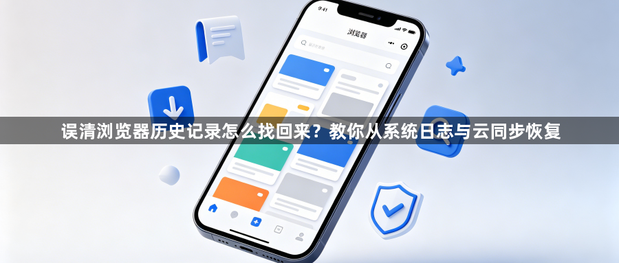 误清浏览器历史记录怎么找回来？教你从系统日志与云同步恢复1