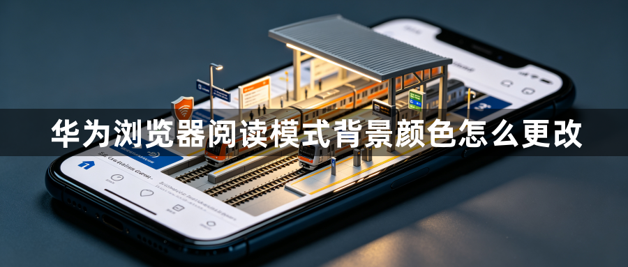 华为浏览器阅读模式背景颜色怎么更改1