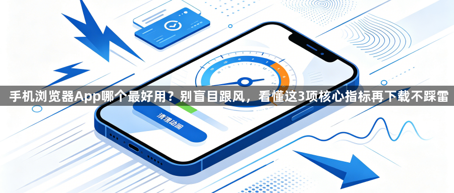 手机浏览器App哪个最好用？别盲目跟风，看懂这3项核心指标再下载不踩雷1