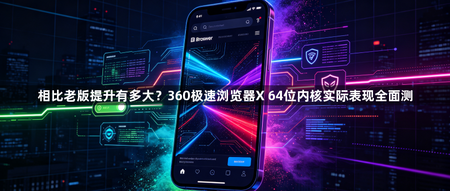 相比老版提升有多大？360极速浏览器X 64位内核实际表现全面测1