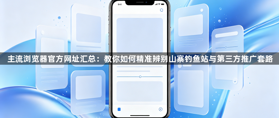 主流浏览器官方网址汇总：教你如何精准辨别山寨钓鱼站与第三方推广套路1
