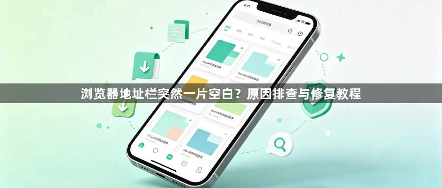 浏览器地址栏突然一片空白？原因排查与修复教程1