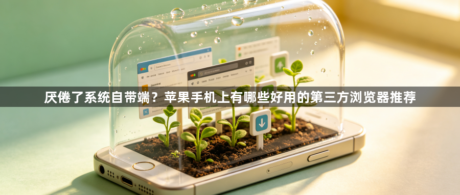 厌倦了系统自带端？苹果手机上有哪些好用的第三方浏览器推荐1