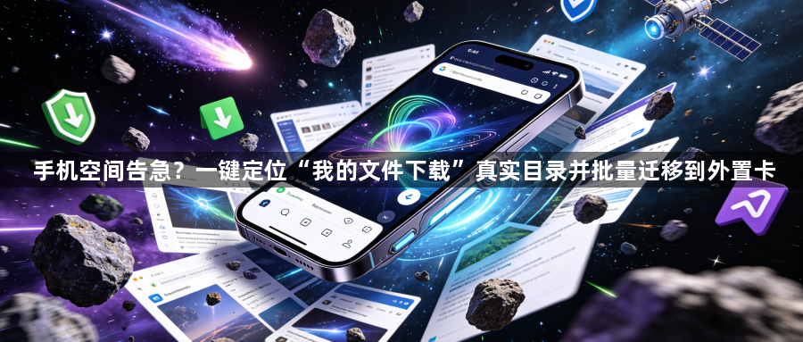 手机空间告急？一键定位“我的文件下载”真实目录并批量迁移到外置卡1