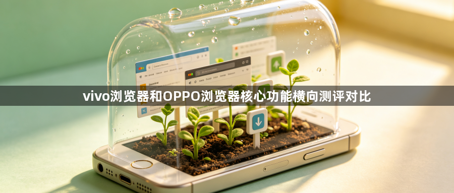 vivo浏览器和OPPO浏览器核心功能横向测评对比1