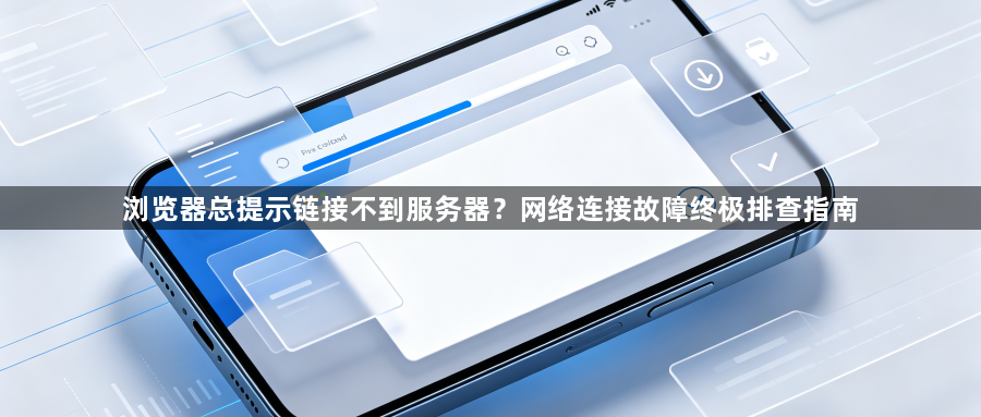 浏览器总提示链接不到服务器？网络连接故障终极排查指南1