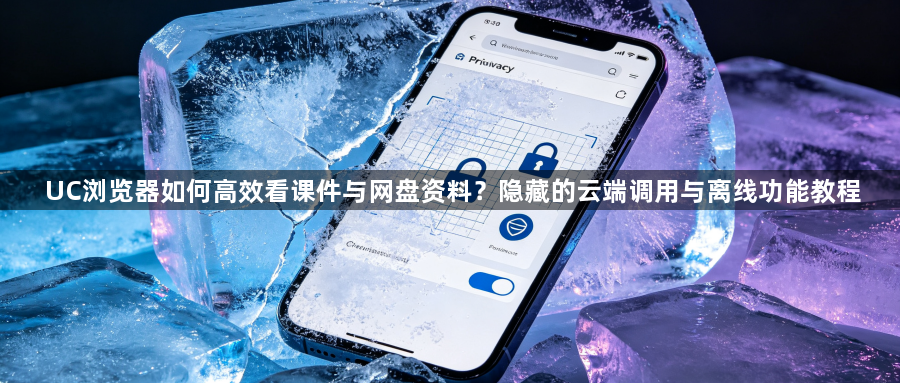 UC浏览器如何高效看课件与网盘资料？隐藏的云端调用与离线功能教程1