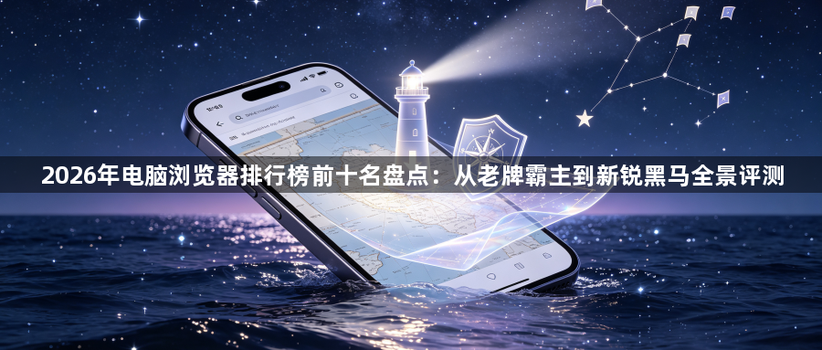 2026年电脑浏览器排行榜前十名盘点：从老牌霸主到新锐黑马全景评测1