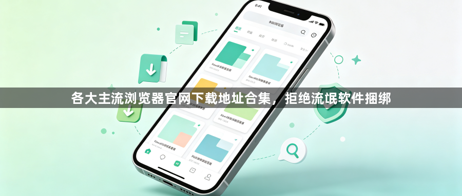 各大主流浏览器官网下载地址合集，拒绝流氓软件捆绑1