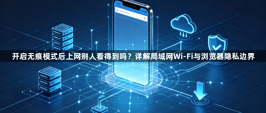 开启无痕模式后上网别人看得到吗？详解局域网Wi-Fi与浏览器隐私边界1