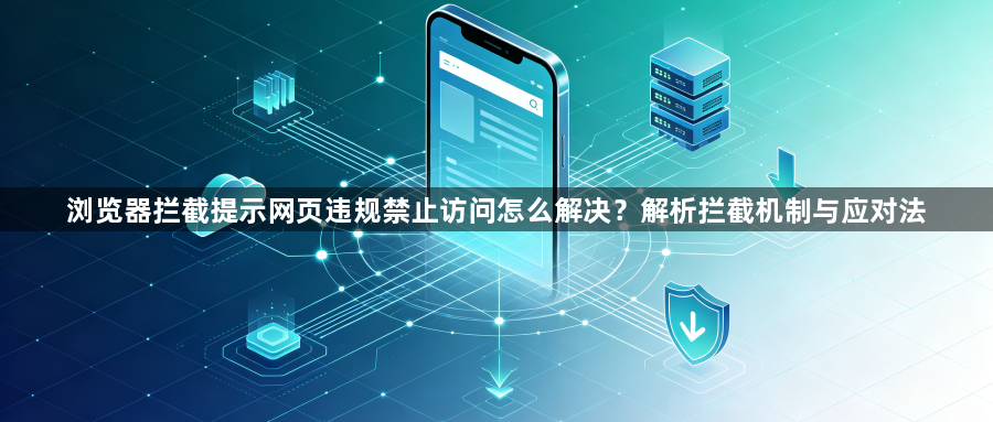 浏览器拦截提示网页违规禁止访问怎么解决？解析拦截机制与应对法1
