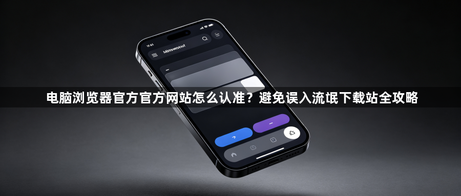 电脑浏览器官方官方网站怎么认准？避免误入流氓下载站全攻略1